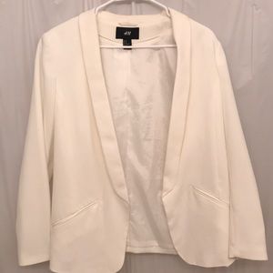 White H&M Blazer